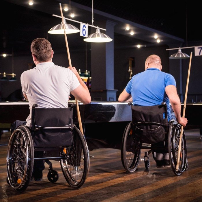 Disabled group centre activities
