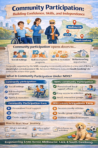 NDIS Community Participation Lara
